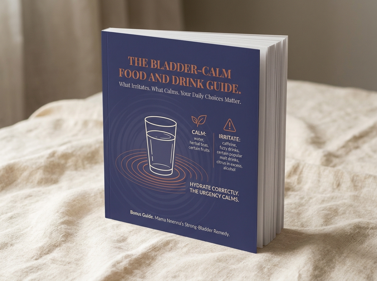 Bonus #2 - The Bladder-Calm Food and Drink Guide